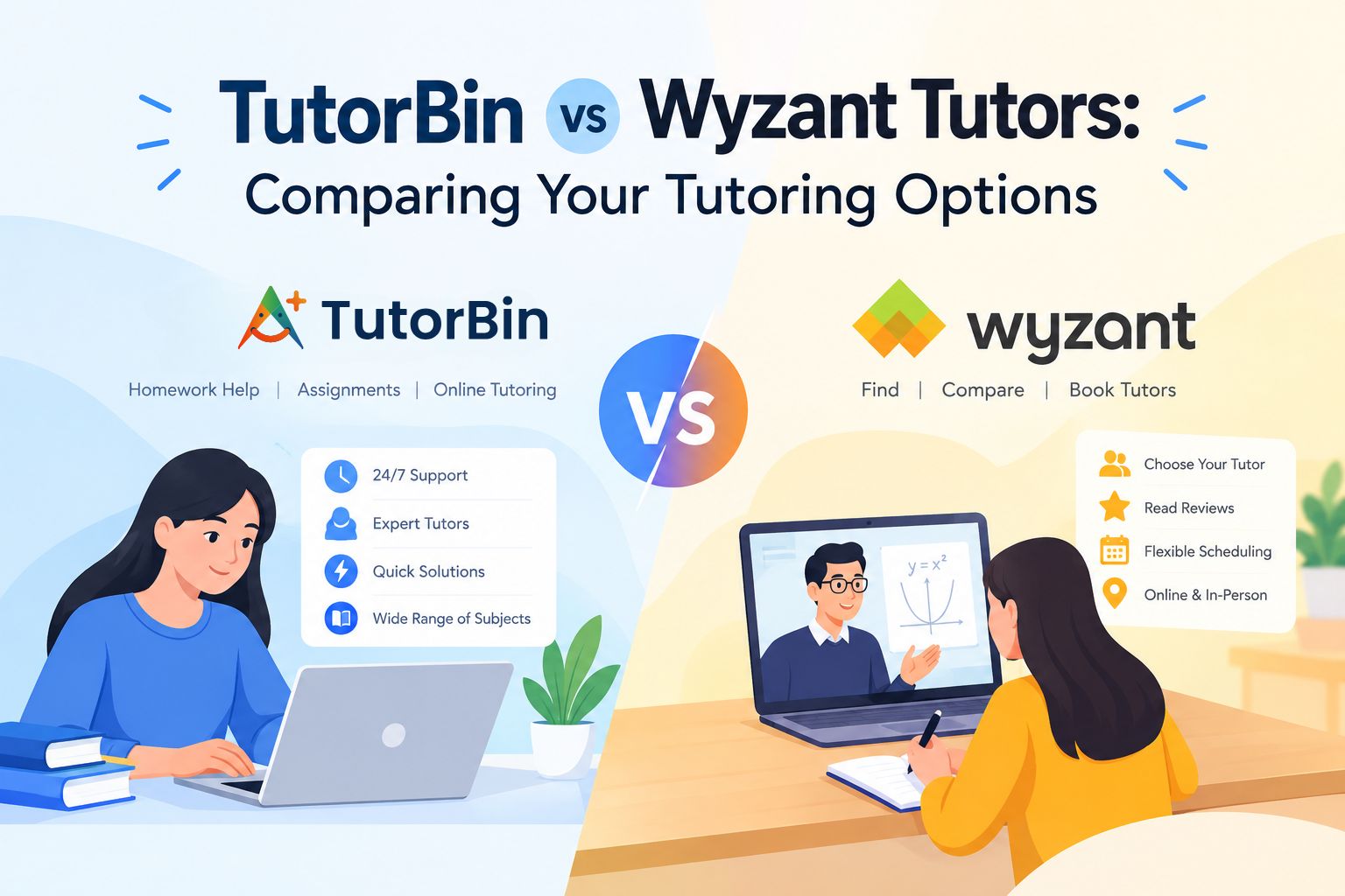 TutorBin vs Wyzant Tutors
